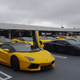 Illustration for article titled Supercars Took Over A Garage To Welcome The $1.9 Million Lamborghini Centenario